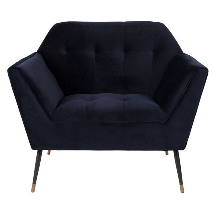 Dutchbone Lounge Chair Kate Blauw