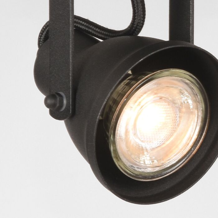 LABEL51 Spot Max led - Zwart - Metaal - 1-Lichts