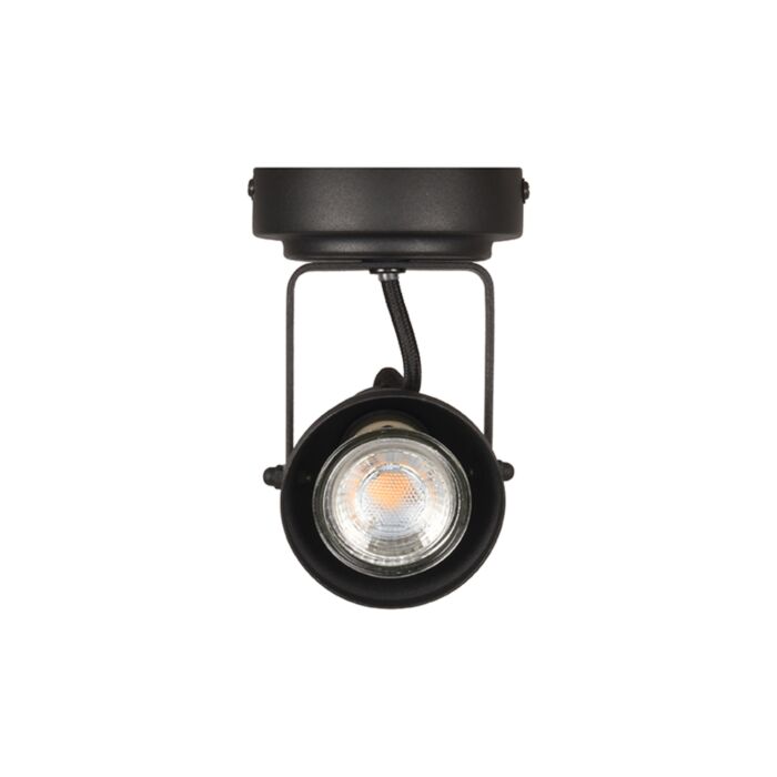 LABEL51 Spot Max led - Zwart - Metaal - 1-Lichts