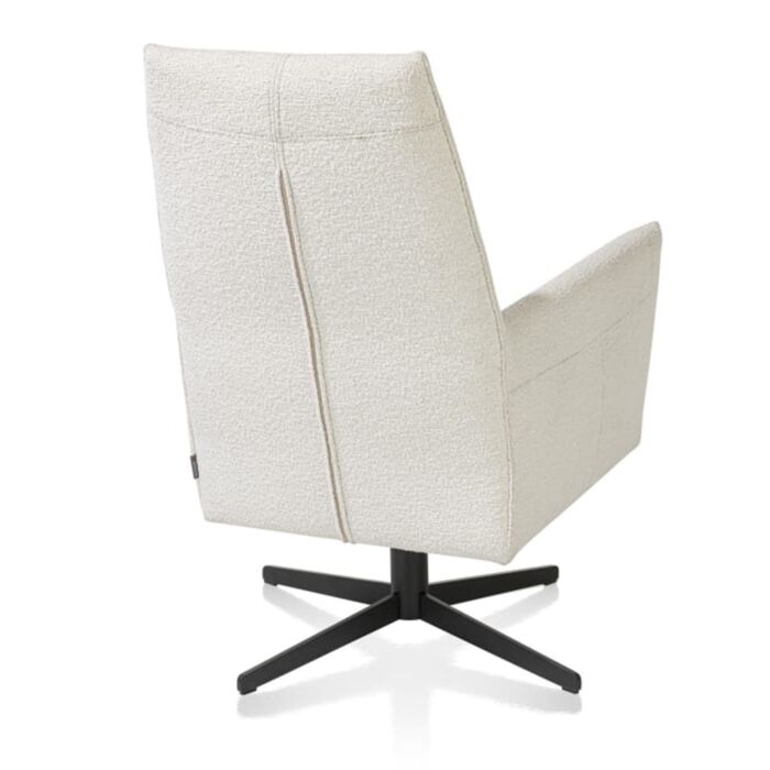 Fauteuil Matera Hoge Rug Wit