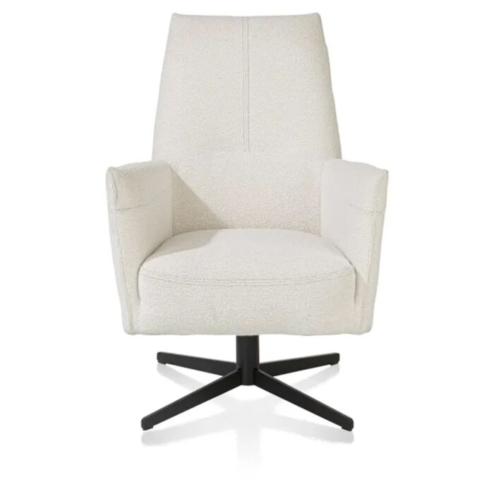 Fauteuil Matera Hoge Rug Wit