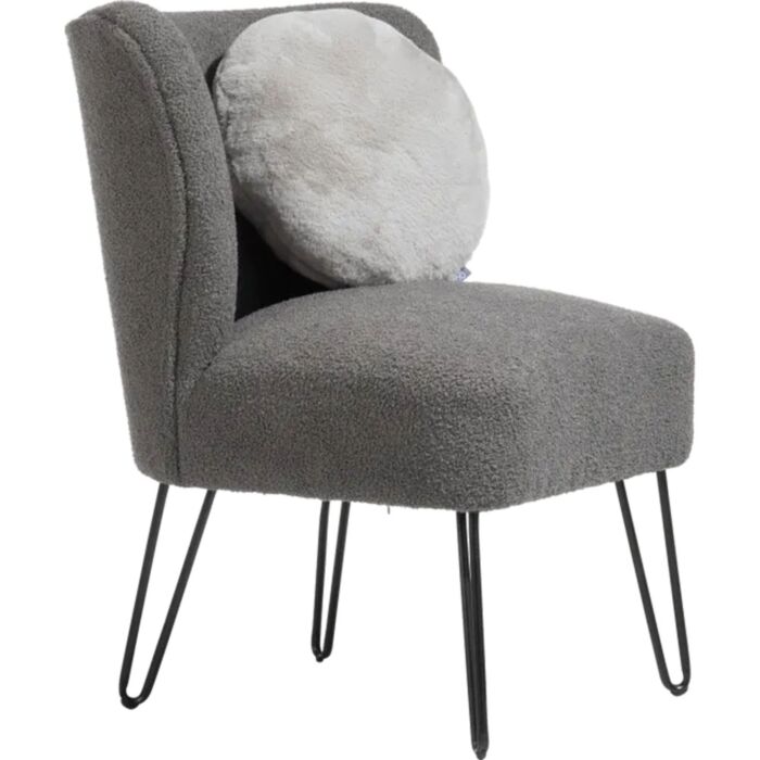 Fauteuil Maud Antraciet