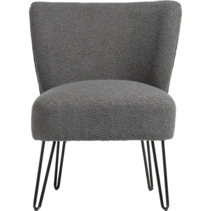 Fauteuil Maud Antraciet