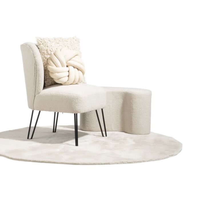 Fauteuil Maud Creme