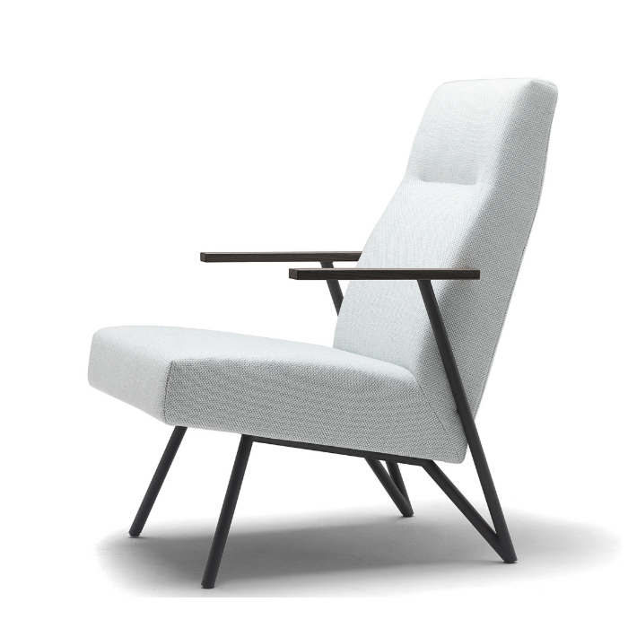 Havee Meubelen Fauteuil Mr. Shell hoog