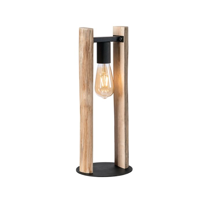 LABEL51 Tafellamp Woody - Naturel - Hout