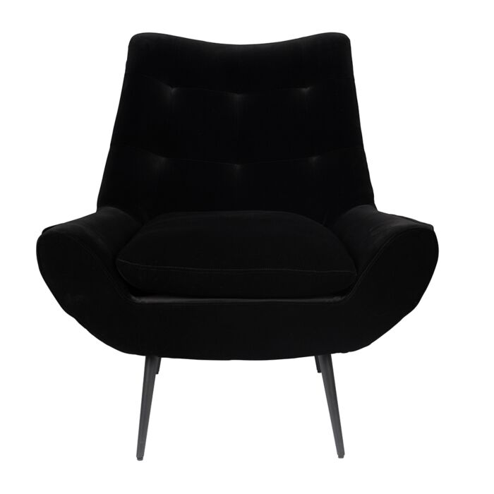 Dutchbone Lounge Chair Glodis Nero