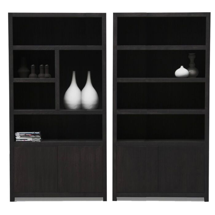 Boekenkast Diamond 5 Vaks 120cm Rechts