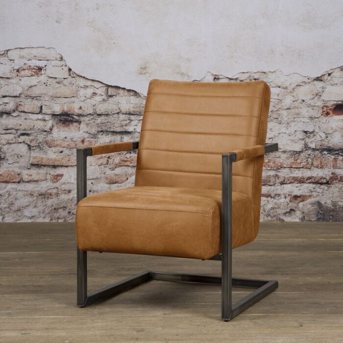 Fauteuil Rocca Cognac