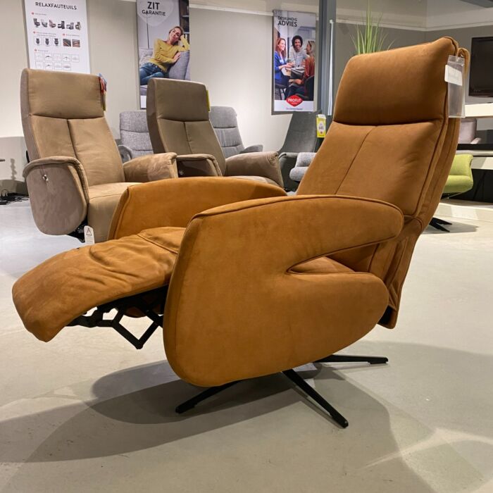 Profijt Meubel Relaxfauteuil Niland cognac