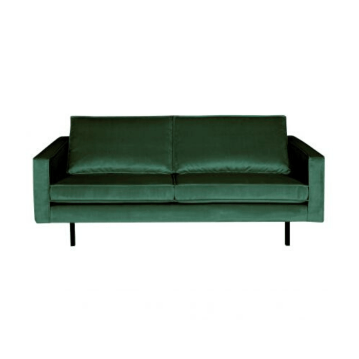 RODEO BANK 2,5-ZITS VELVET GREEN FOREST
