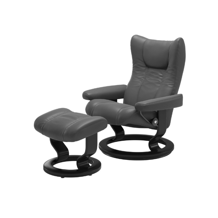 Stressless RelaxFauteuil Wing Classic Grijs