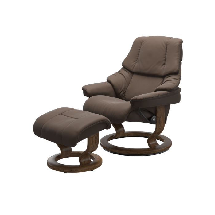 Stressless RelaxFauteuil Reno Bruin Leder