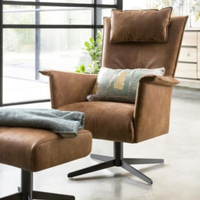 H&H Fauteuil Carola Hoge Rug