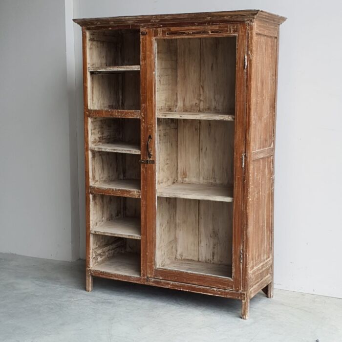 Glaskast Almirah Houten 