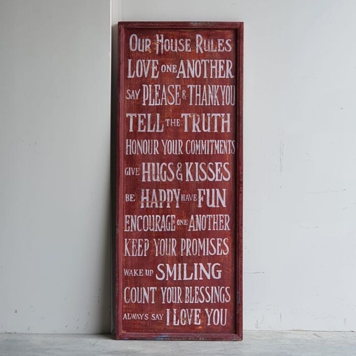 Wanddecoratie India Met Tekst