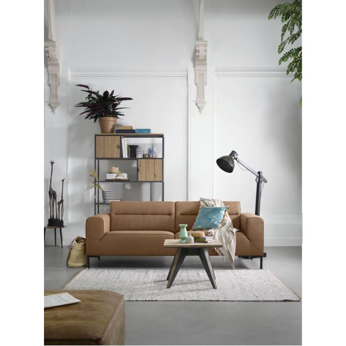 3-Zitsbank Ampara cognac