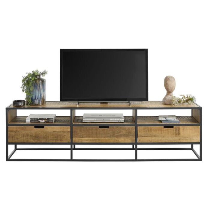TV-meubel Mekanti Mangohout