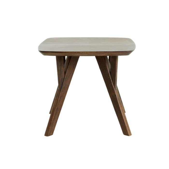 Bijzettafel Quenza medium hout bruin