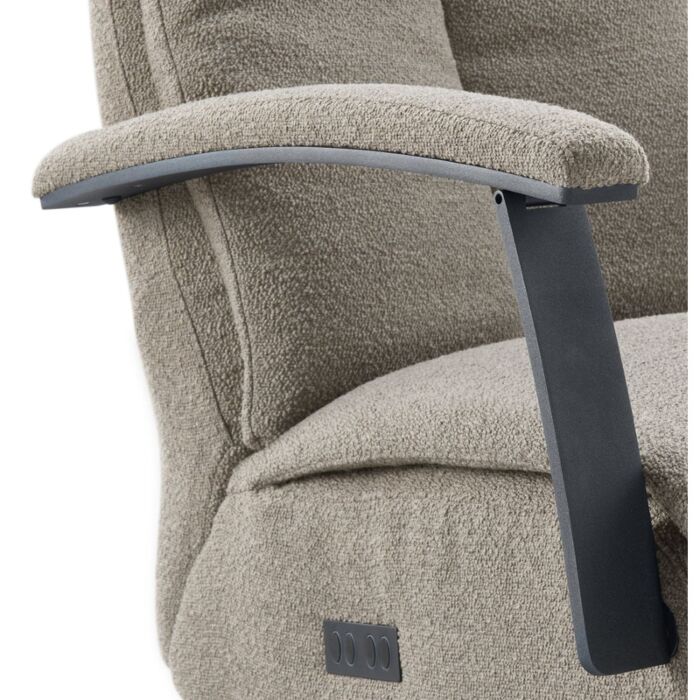 Relaxfauteuil Pantoli M taupe