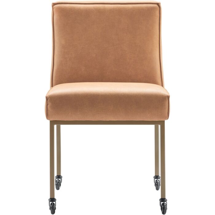 Eetkamerstoel Rona Bruin Microleder