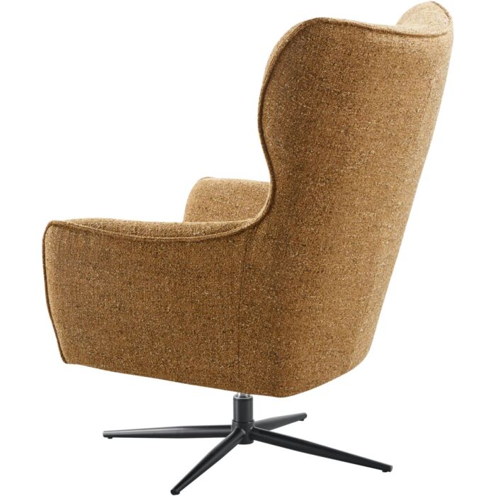 Draaifauteuil Plentia okergeel