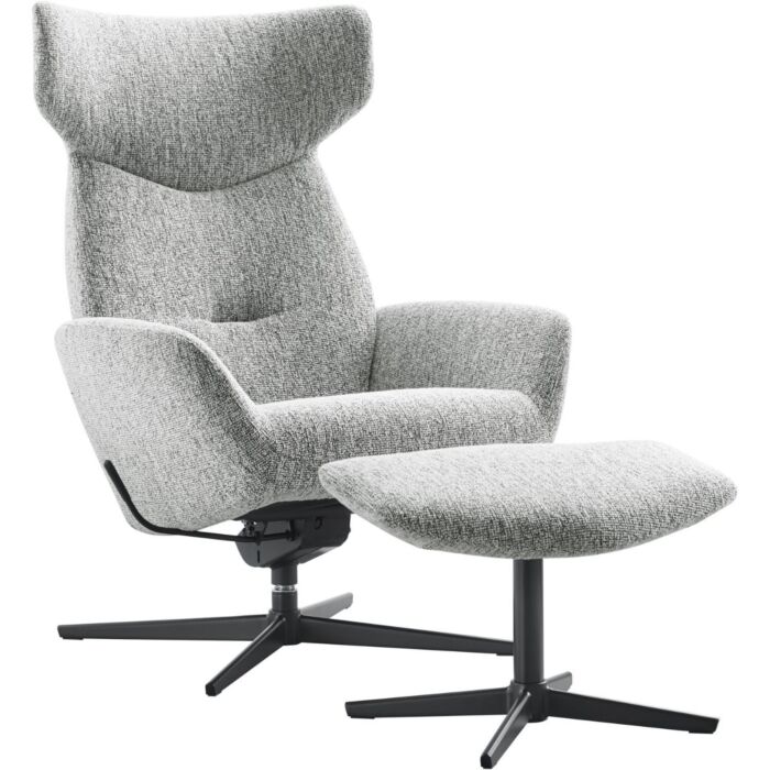 Relaxfauteuil Ibara Grijs