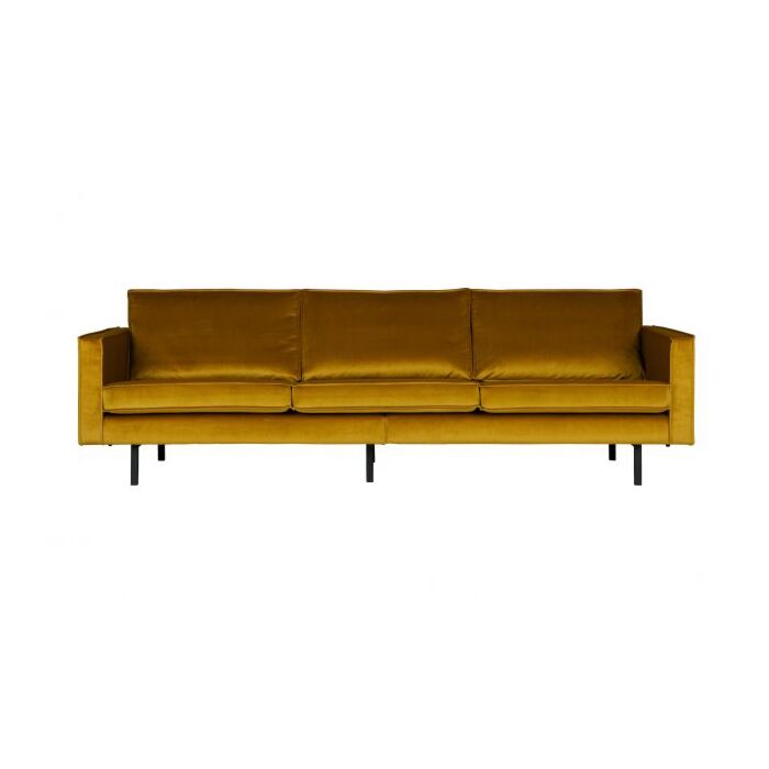 RODEO BANK 3-ZITS VELVET OKER