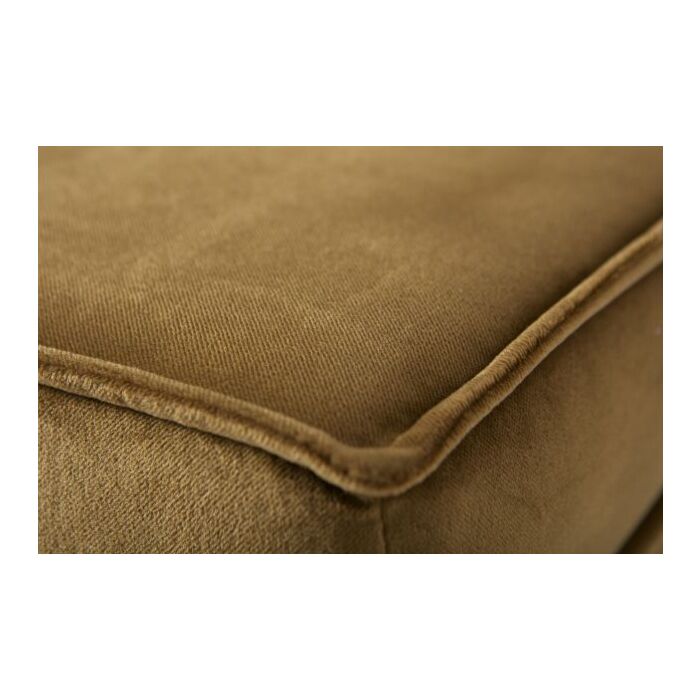 RODEO HOCKER OP POTEN VELVET HONINGGEEL