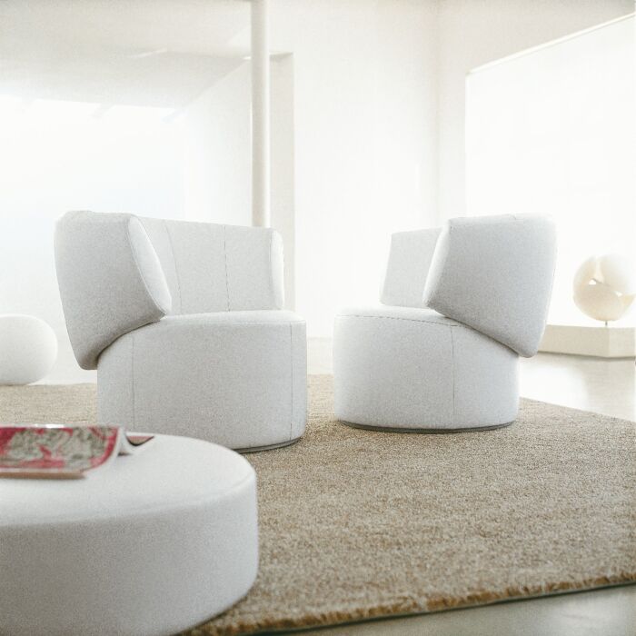 Rolf Benz Fauteuil 684 Leer