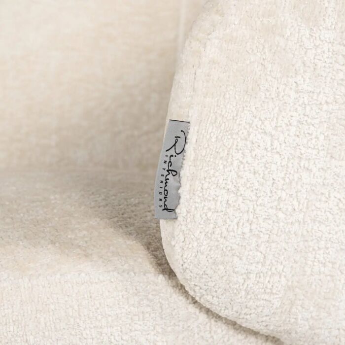 Stoel Amphara White Chenille Fire Retardant