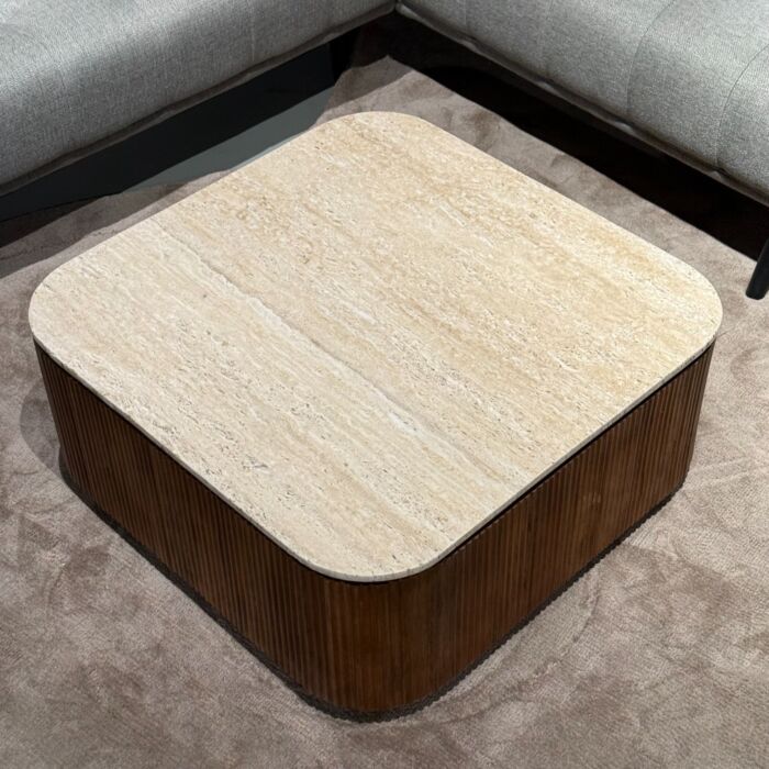 Salontafel Travertine 80x80cm