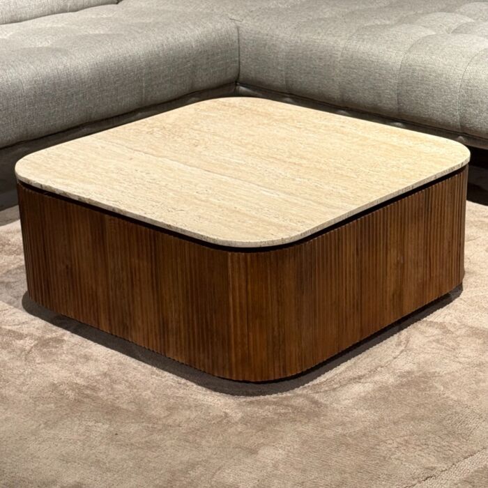 Salontafel Travertine 80x80cm