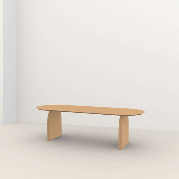 Studio HENK Eettafel Slot Naturel