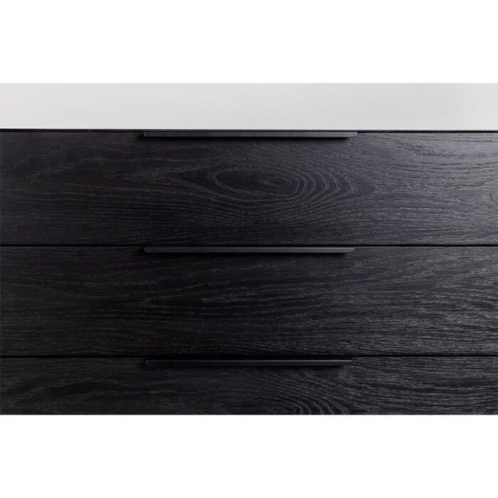 Zuiver Dressoir Travis Zwart Eiken