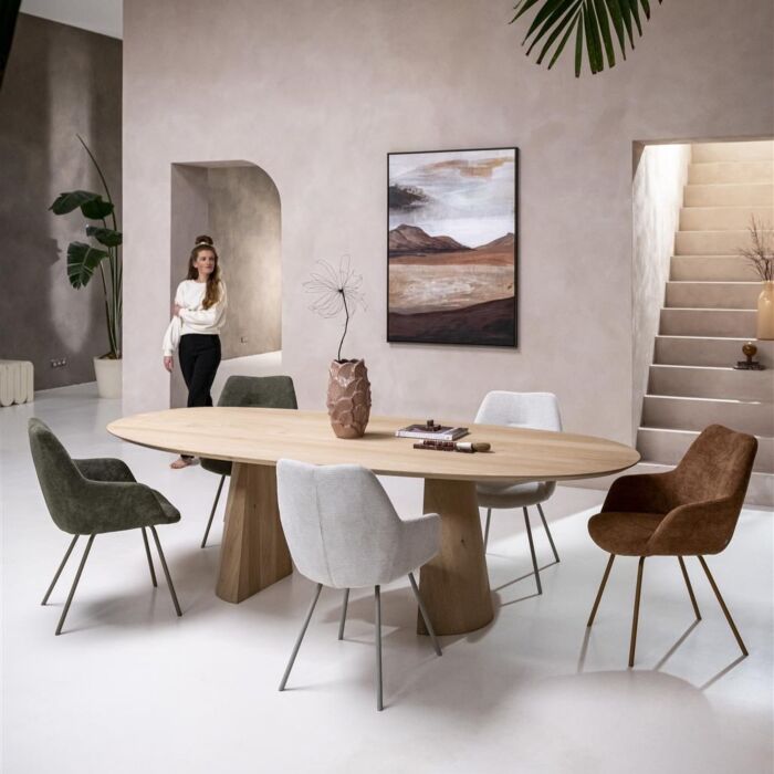 Eetkamertafel Trenton 240 Cm Natural