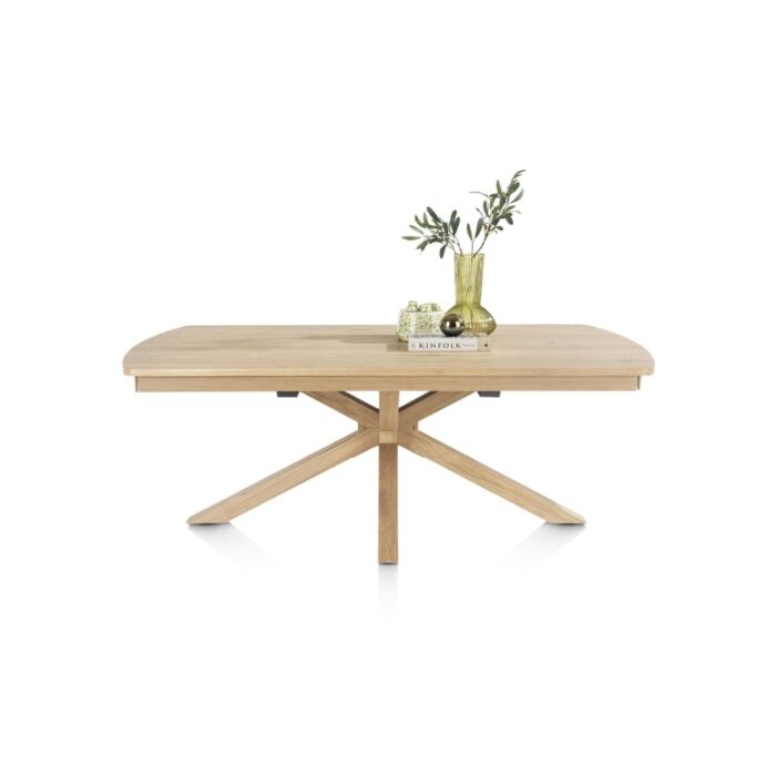 Uitschuifbare Eetkamertafel Nyon Natural Sand