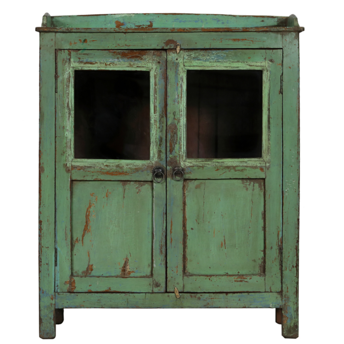 Wandkast Groen India Met Rand