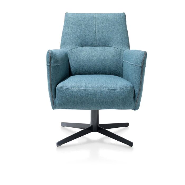 XOOON Fauteuil Matera Lage Rug Teal