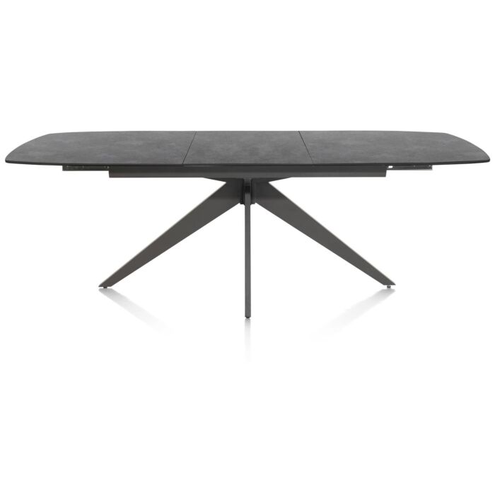 Uitschuiftafel Padova 180(+60)x90 Cm Antraciet