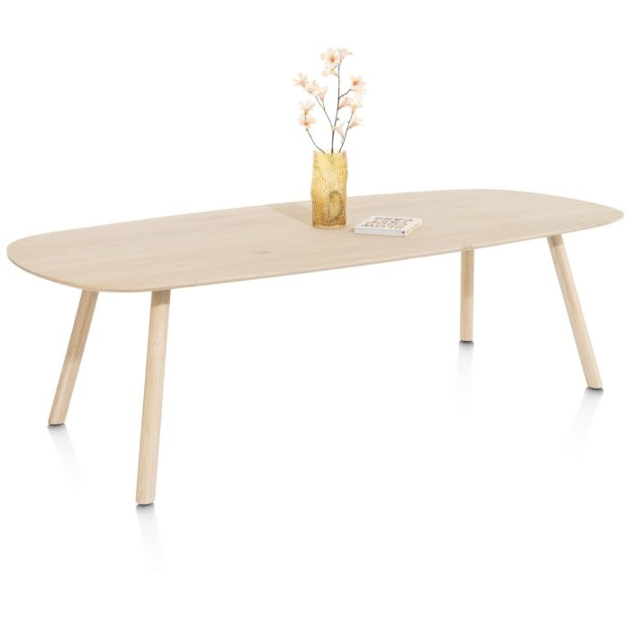 Eetkamertafel Niora Deens Ovaal 270x120 Cm Naturel