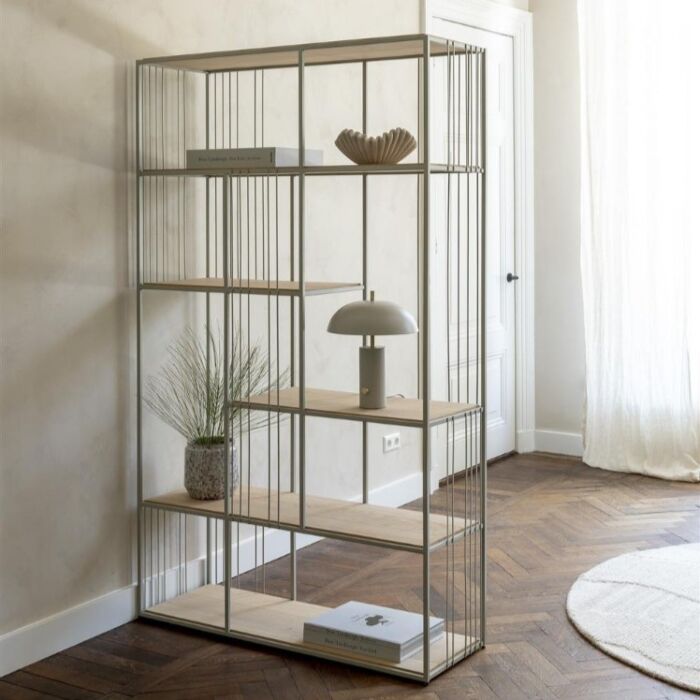 Roomdivider Niora 120 Cm Silk Grey