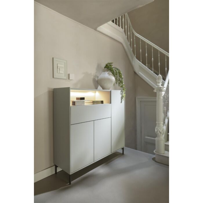 Dressette Noon 148 Cm Silk Grey