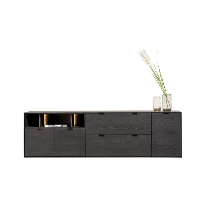 Dressoir Elements 210 Cm Onyx