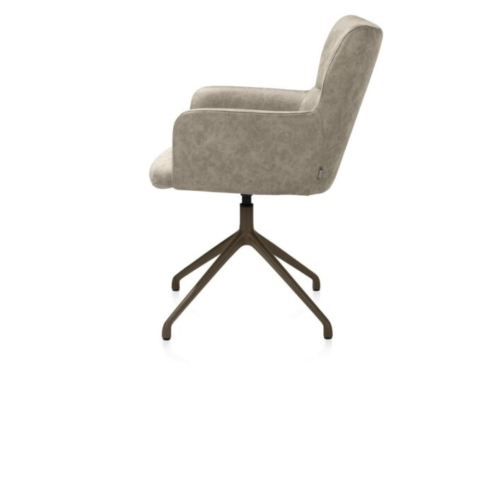 Armstoel Sage Draaibaar Beige 