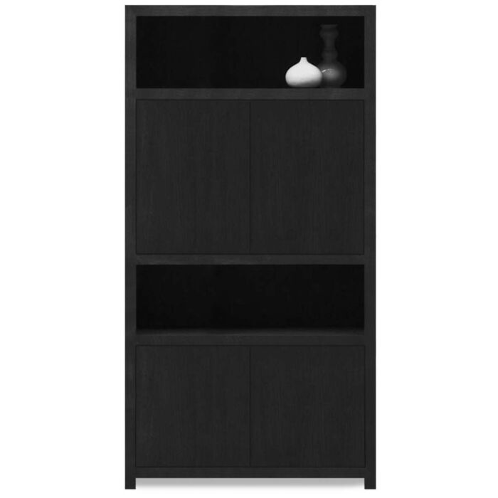 Boekenkast Set Diamond Van 2 Links 120cm Eiken