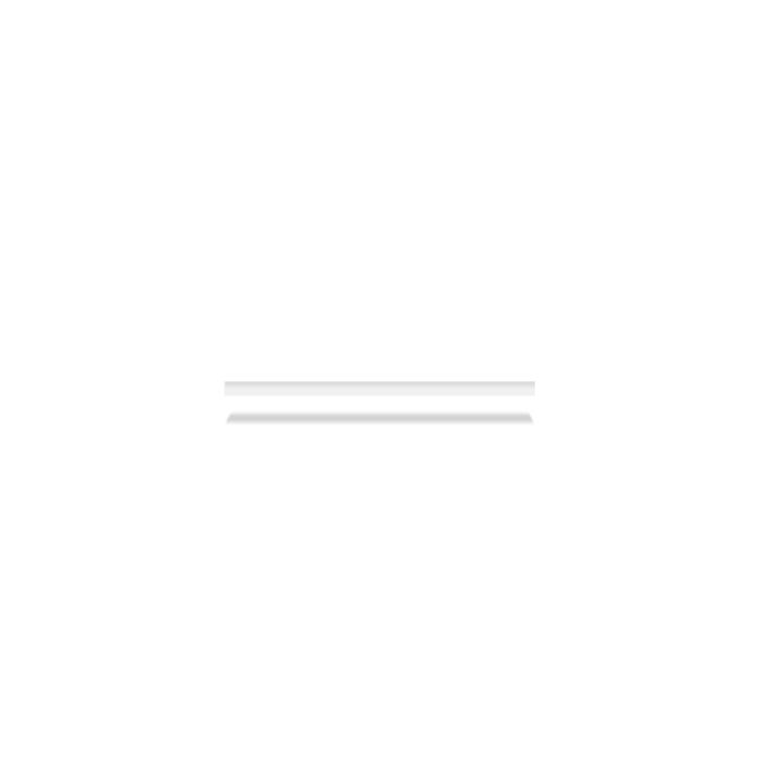 HO-19 Plint 120cm Hoogglans Wit