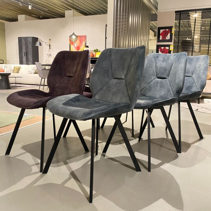 Profijt Meubel Eetkamerstoelen Beerse 6 stuks setprijs 