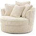Fauteuil Luciria beige 