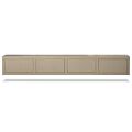 TV-meubel Diamond Zwevend 240 Taupe Eiken